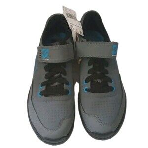 NWT 5.10 FiveTen Kestrel Lace Gray/Blue/Black Mountain Bike Shoes sz 7.5 Womens